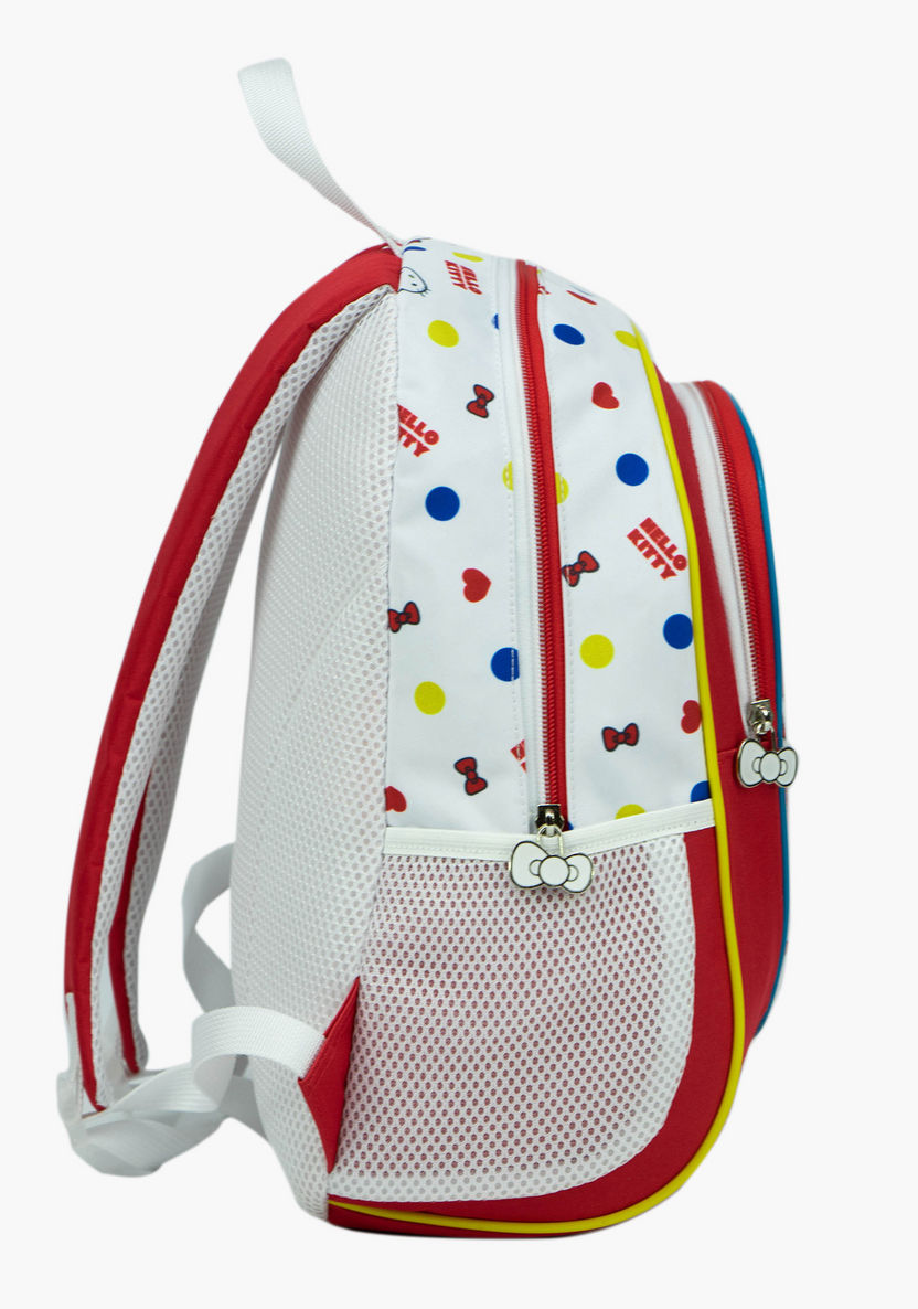 Hello Kitty Print Backpack - 14 inches-Backpacks-image-2