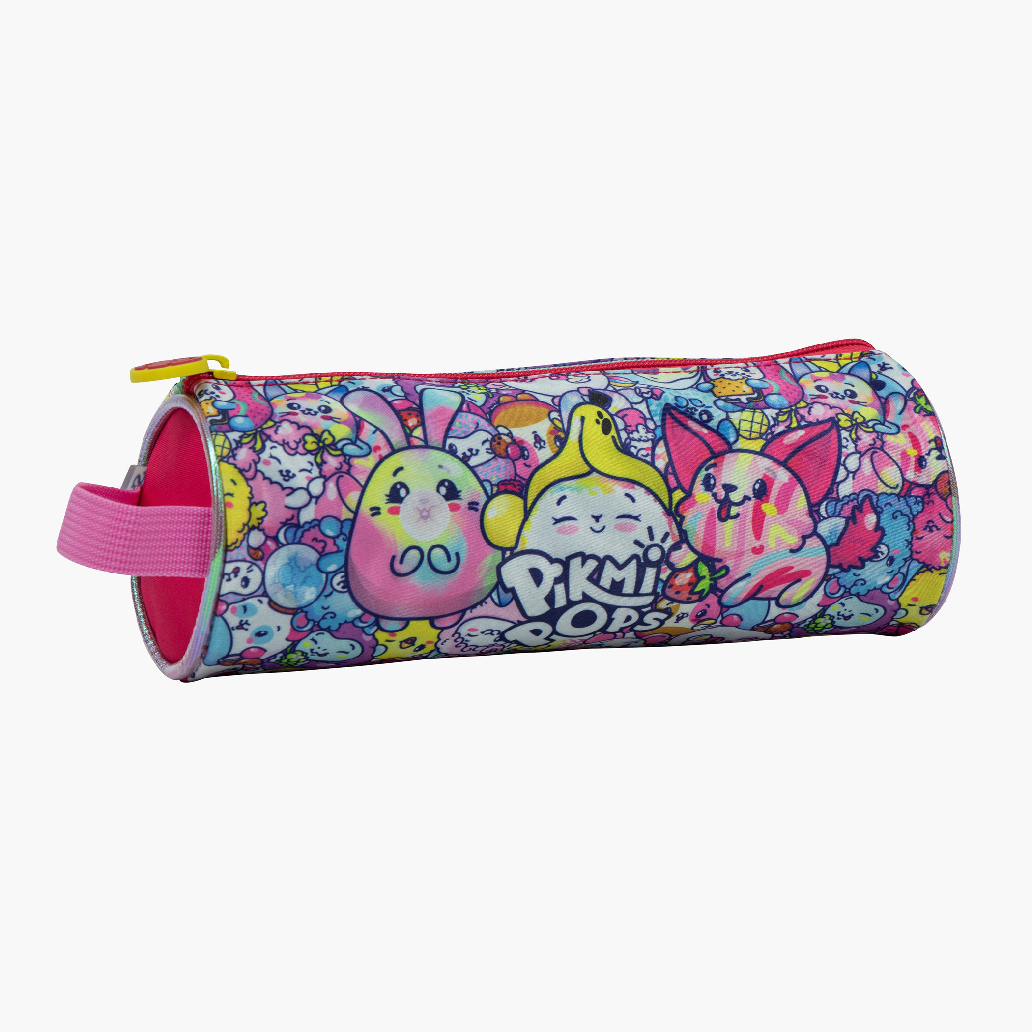 Moose Pikmi Pops Print Pencil Case with Strap and Zip Closure-school-stationery-pencilcases-image-1