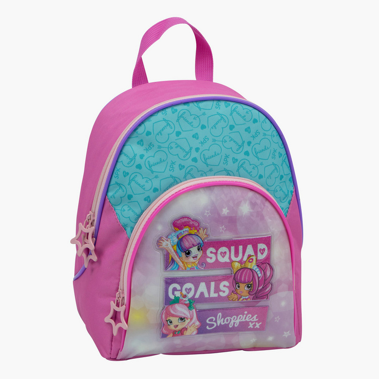 Moose Squad Girls Shoppies Print Mini Backpack with Adjustable Straps