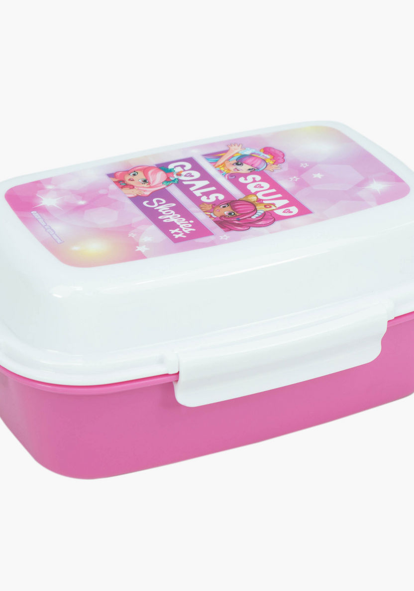Moose Shopkins Print Lunch Box with Clip Closure-Lunch Boxes-image-0