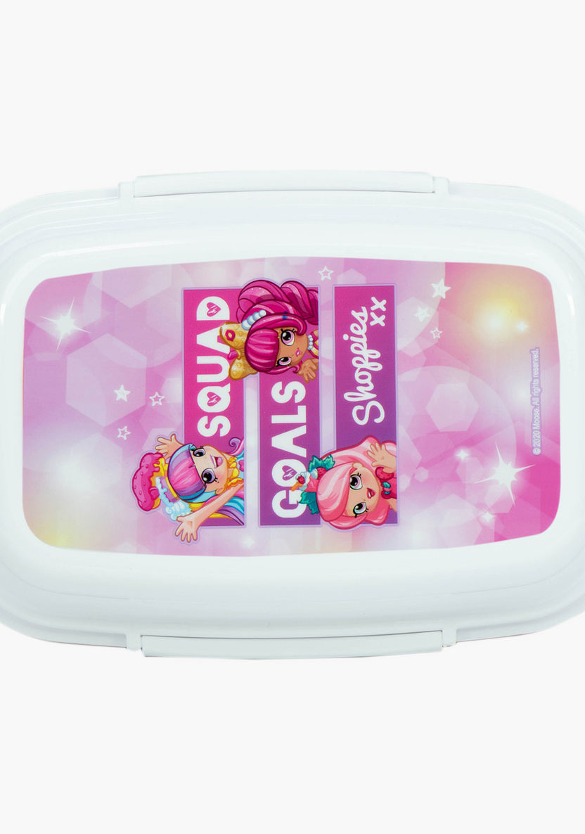 Moose Shopkins Print Lunch Box with Clip Closure-Lunch Boxes-image-1
