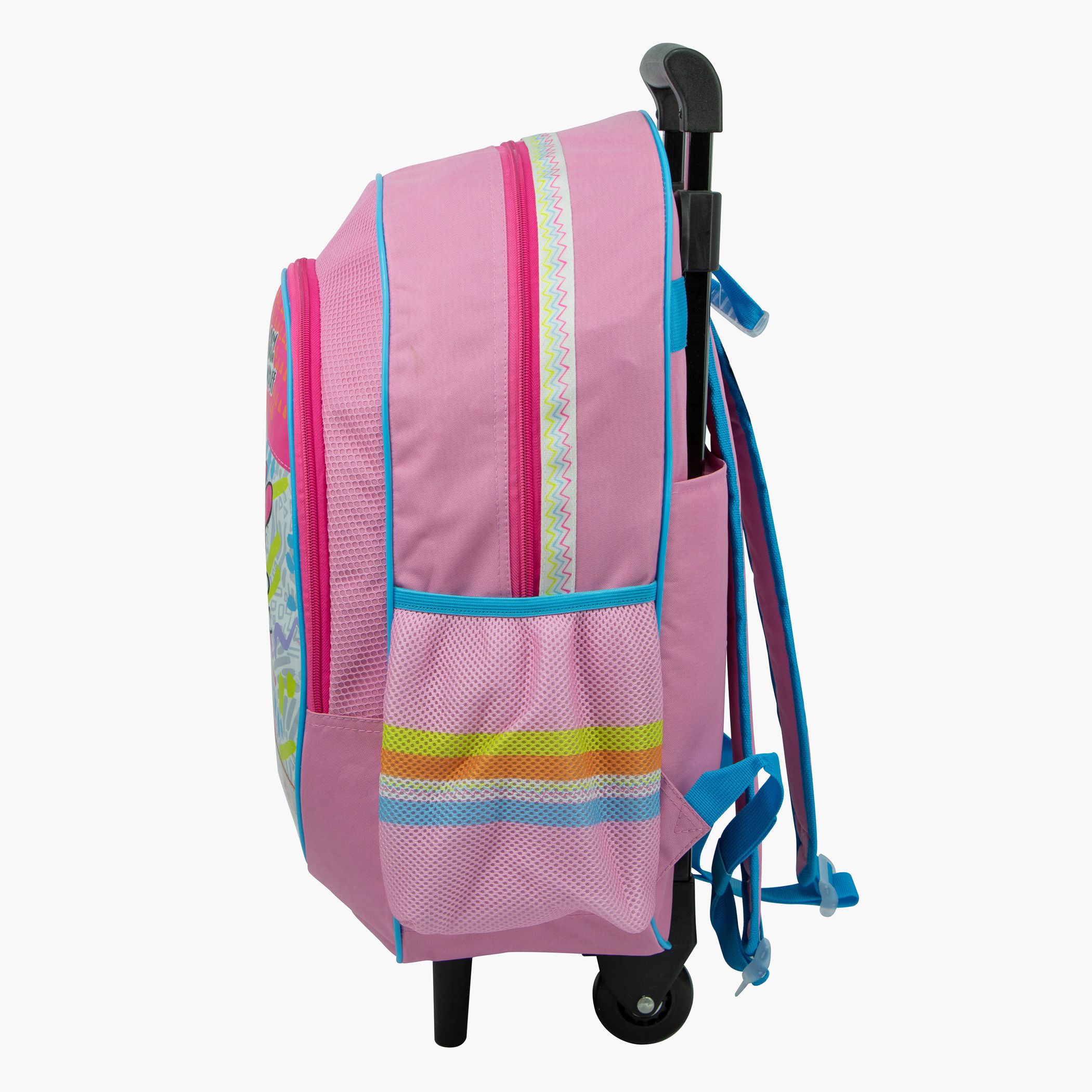 The Powerpuff Girls Print Trolley Backpack - 18 inches-school-bagsandbackpacks-trolleybags-image-5