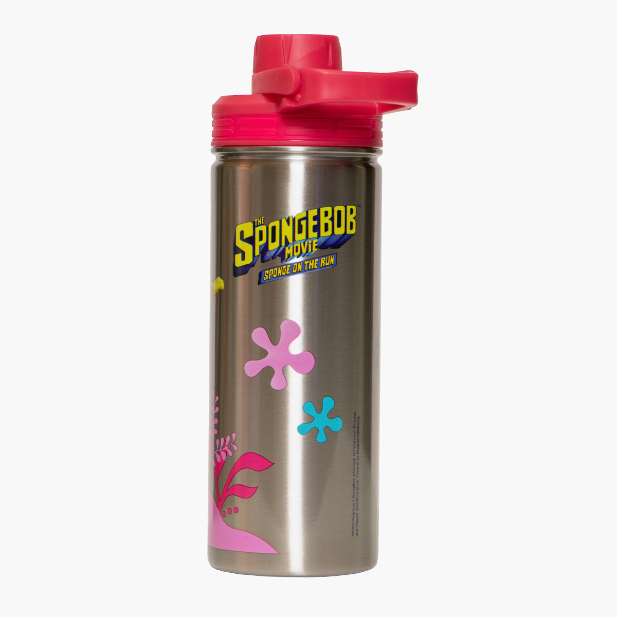 SpongeBob SquarePants Print Water Bottle - 600 ml-school-waterbottles-image-2