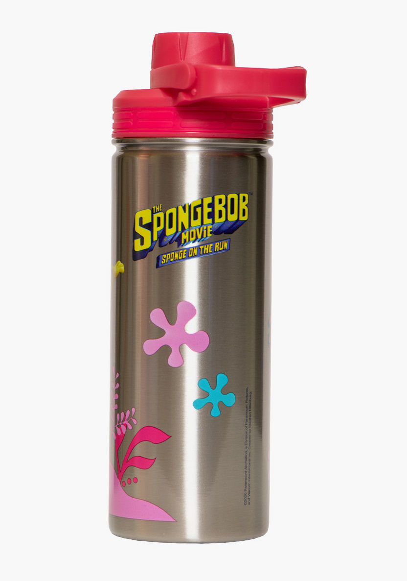 SpongeBob SquarePants Print Water Bottle - 600 ml-Water Bottles-image-1