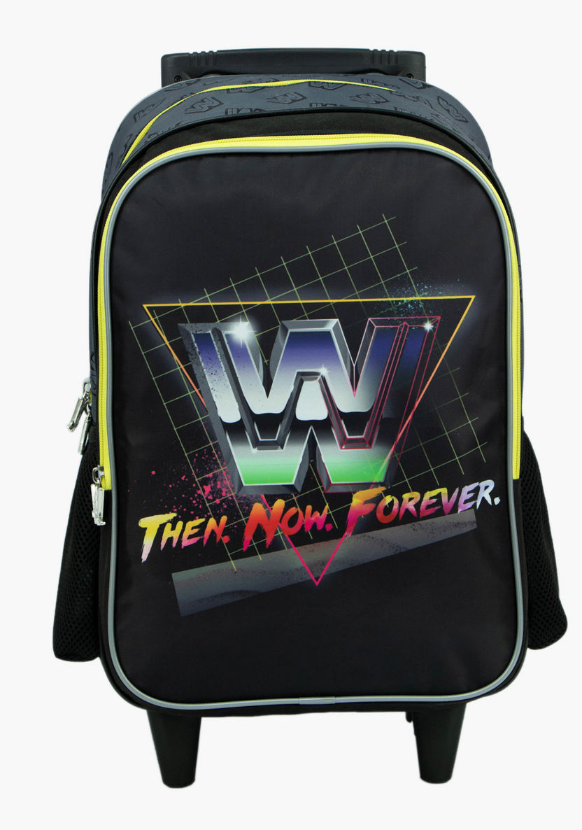 WWE Graphic Print Trolley Bag - 16 inches-Trolleys-image-0