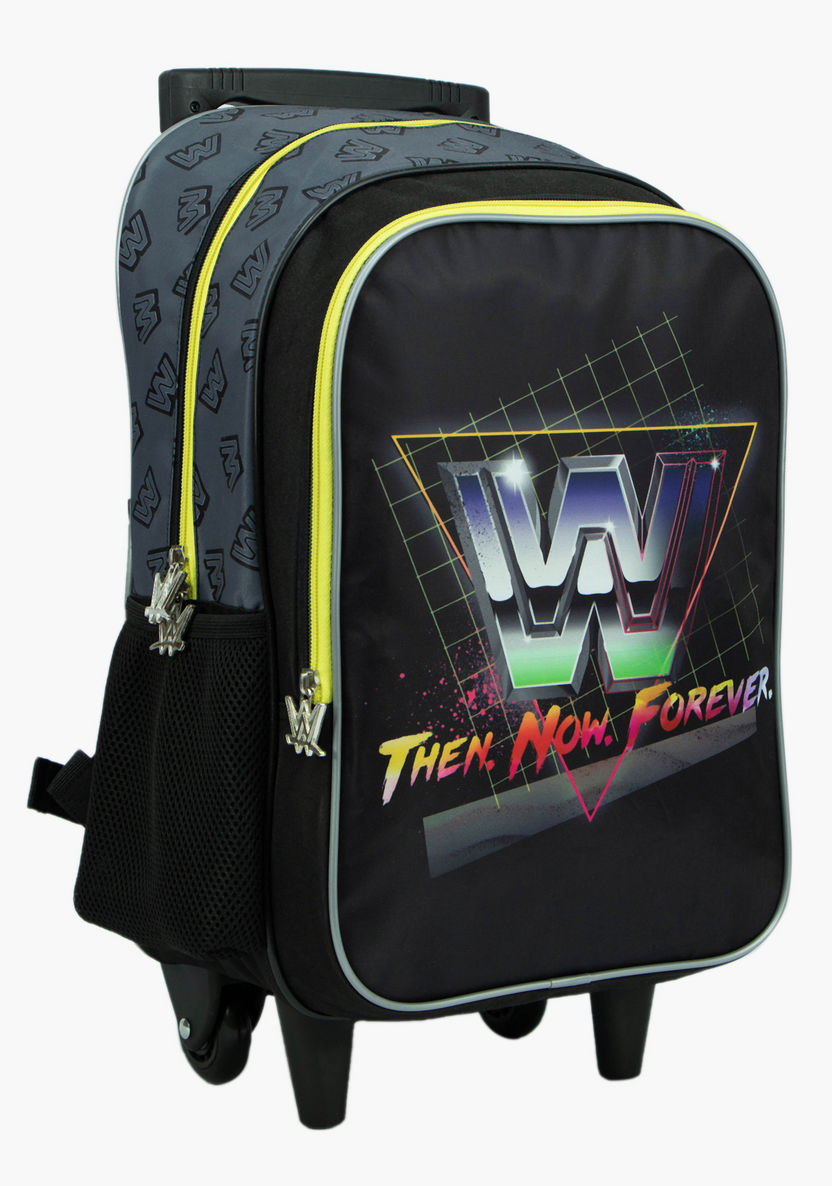 WWE Graphic Print Trolley Bag - 16 inches-Trolleys-image-1