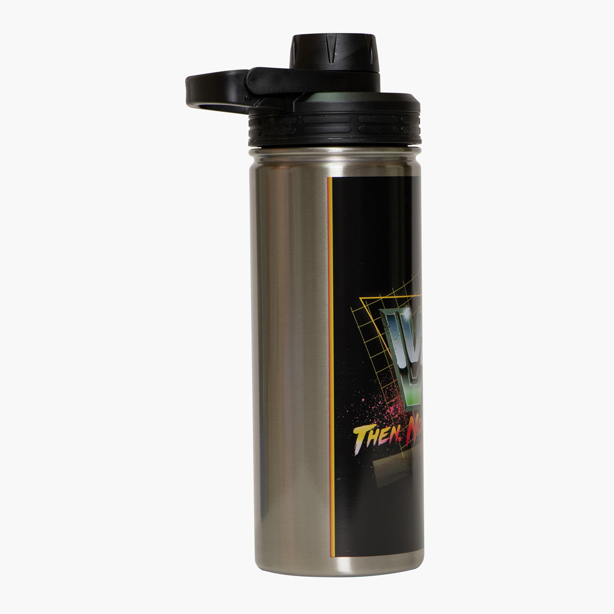 مطارة ماء ستانلس ستيل سينجل واليد من دبليو دبليو إي - 600 مل-school-waterbottles-image-4