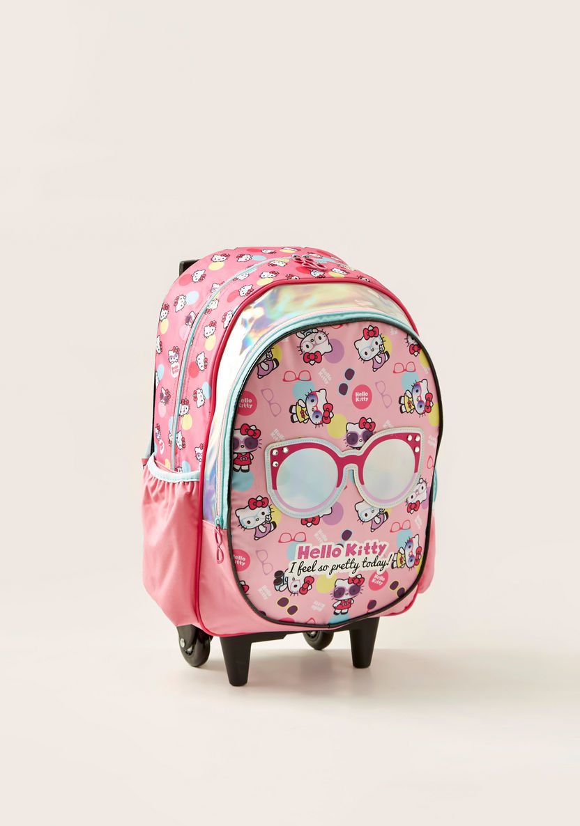 Hello Kitty Print Trolley Bag - 16 inches-Trolleys-image-1