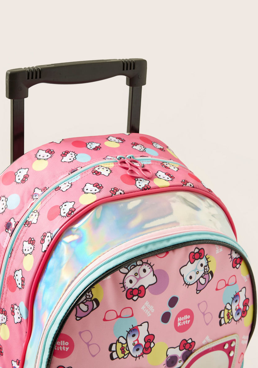 Hello Kitty Print Trolley Bag - 16 inches-Trolleys-image-2