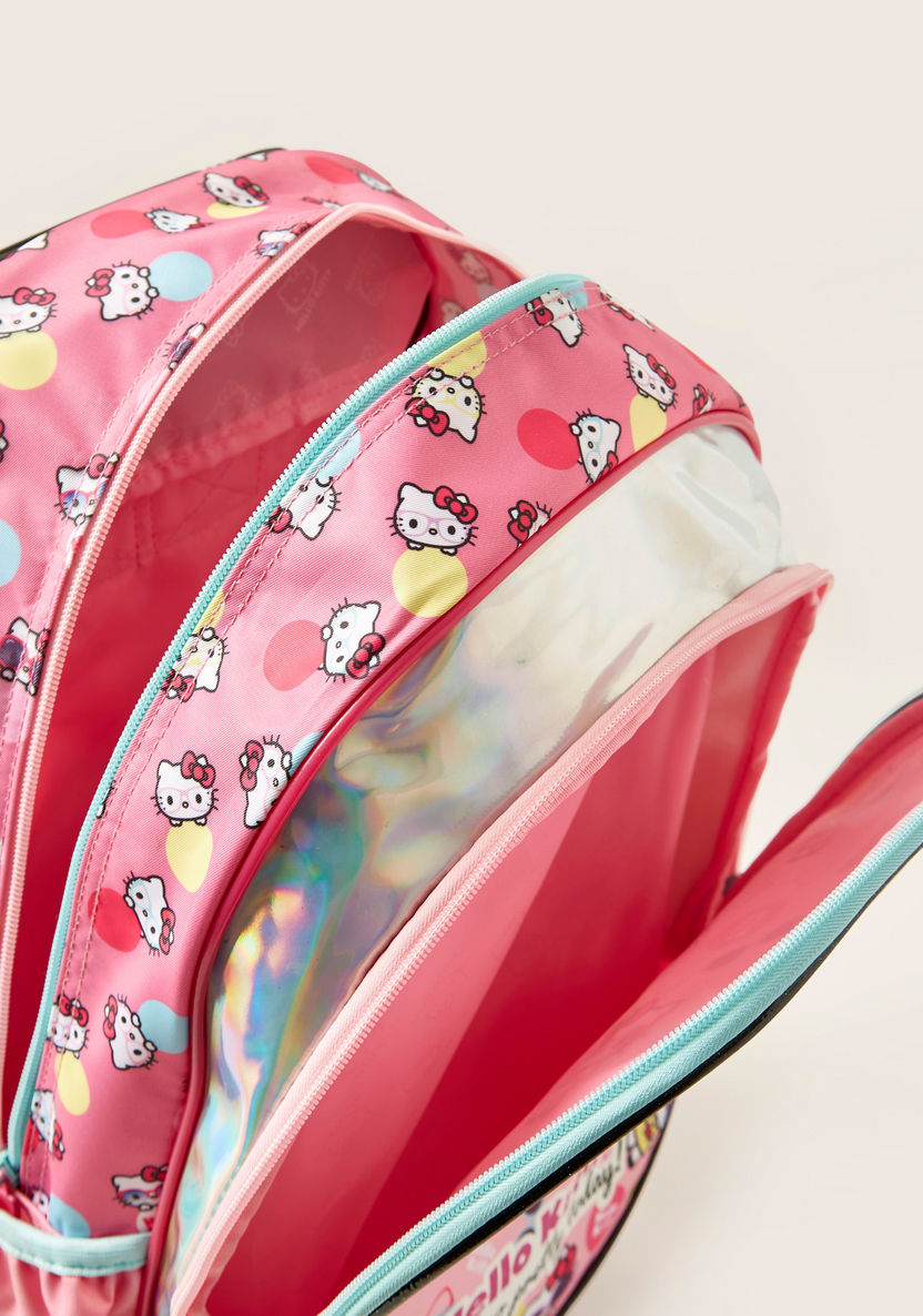 Hello Kitty Print Trolley Bag - 16 inches-Trolleys-image-5