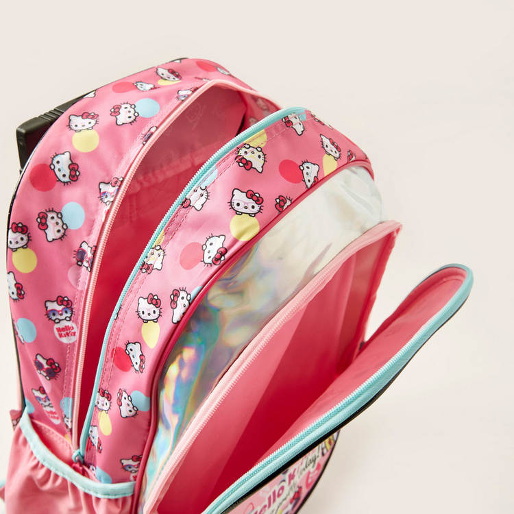 Hello Kitty Print Trolley Bag - 16 inches