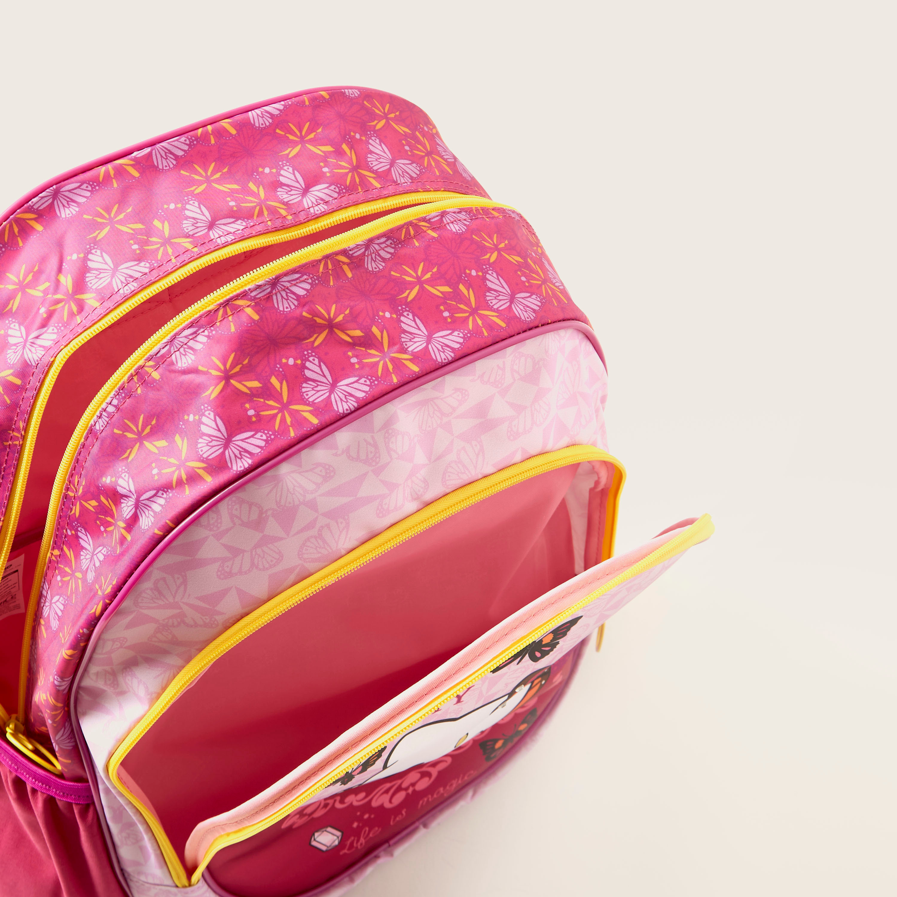 شنطة ظهر بطبعات هالو كيتي - 16 بوصة-school-bagsandbackpacks-backpacks-image-6