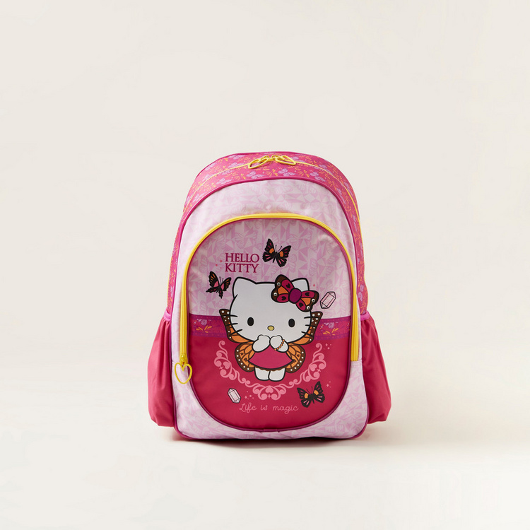 Hello Print Backpack - 18 inches