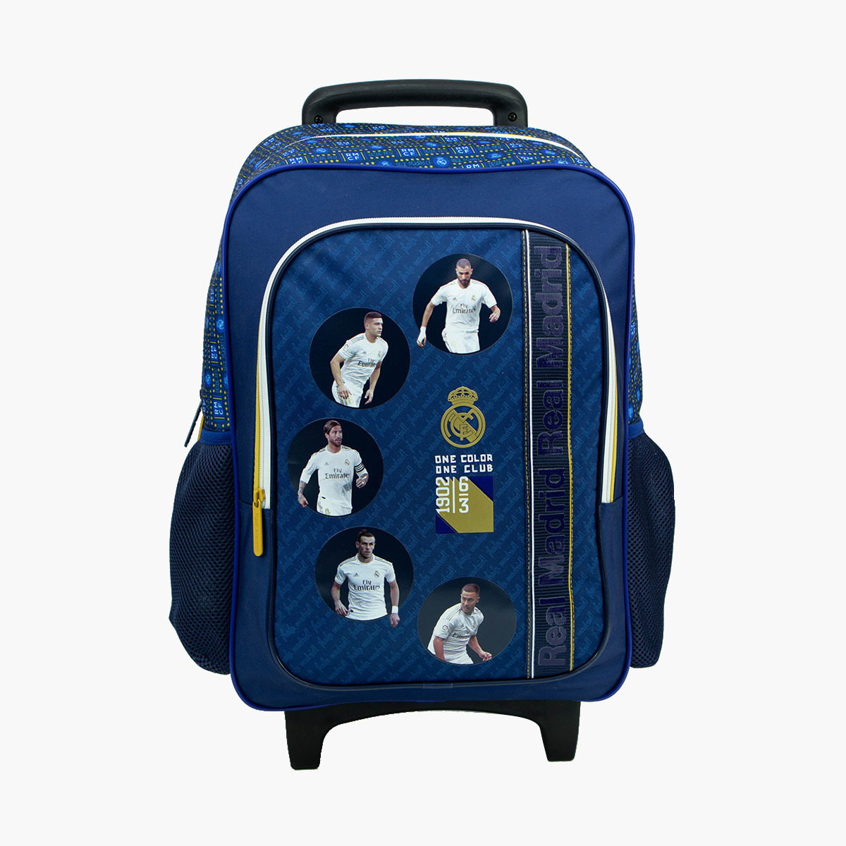 Real Madrid Print Trolley Bag - 18 inches-school-bagsandbackpacks-trolleybags-image-1
