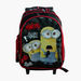 Minions Print Trolley Backpack with Zip Closure - 14 inches-Trolleys-thumbnail-0