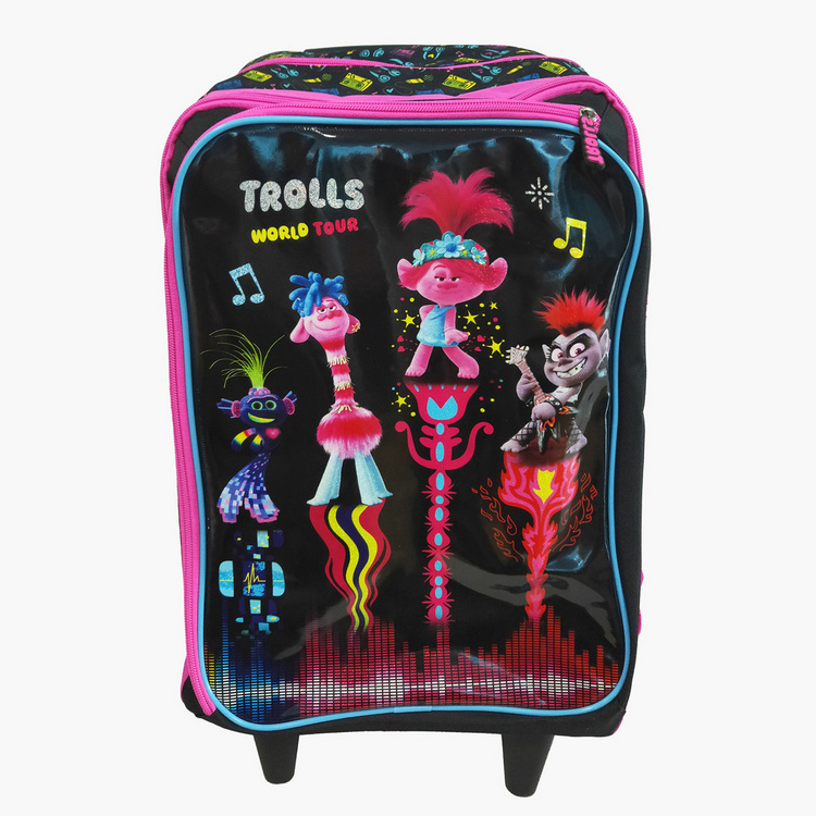 Trolls Print Trolley Backpack - 18 inches
