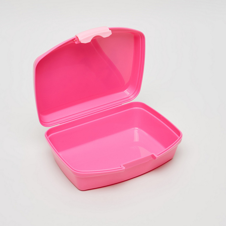 Disney Princess Print Lunch Box with Clip Closure