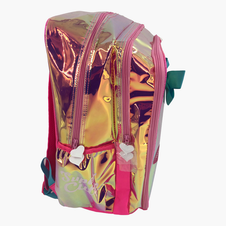 JoJo Siwa Print Backpack with Adjustable Straps - 18 inches