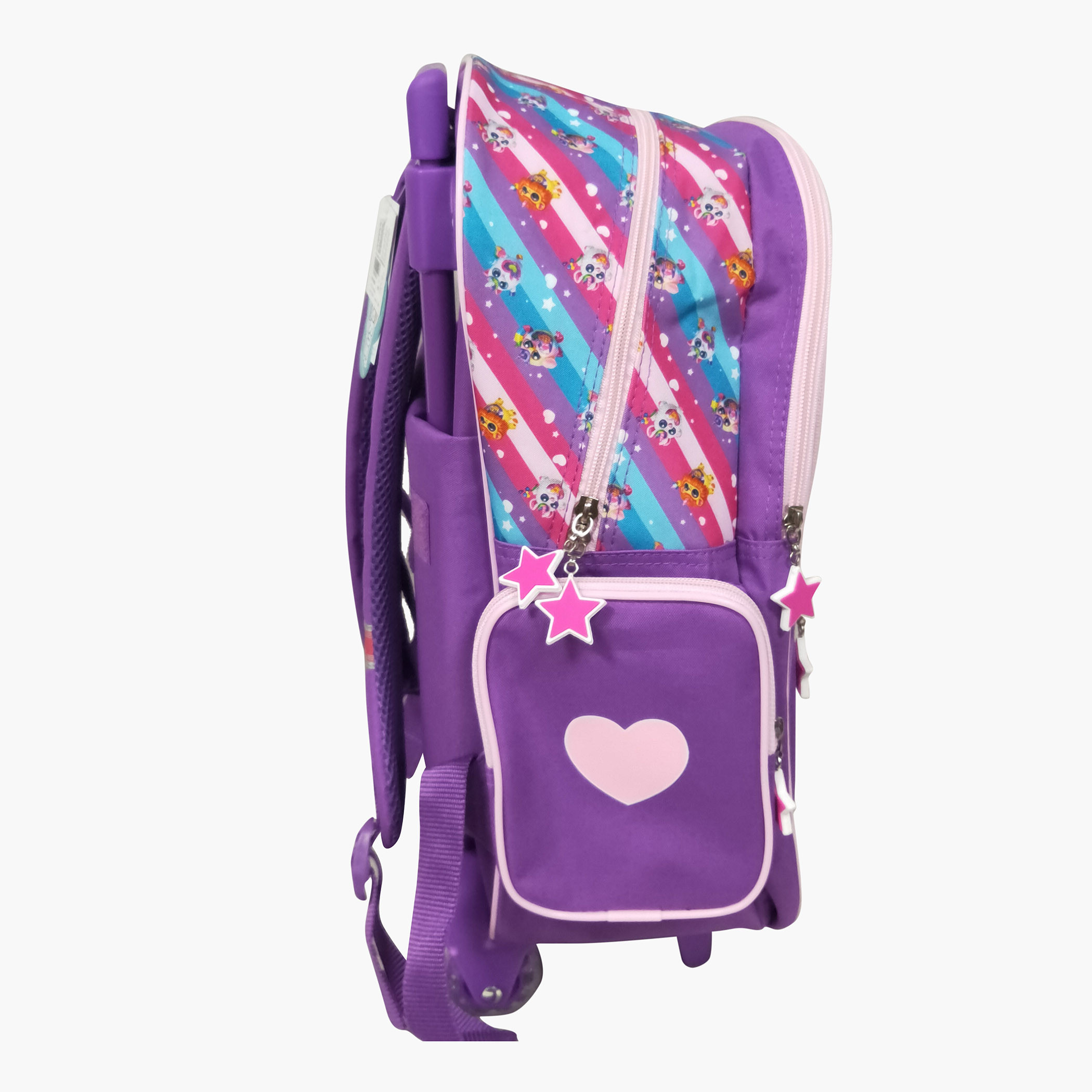ZURU Printed Trolley Backpack - 16 inches-school-bagsandbackpacks-trolleybags-image-2