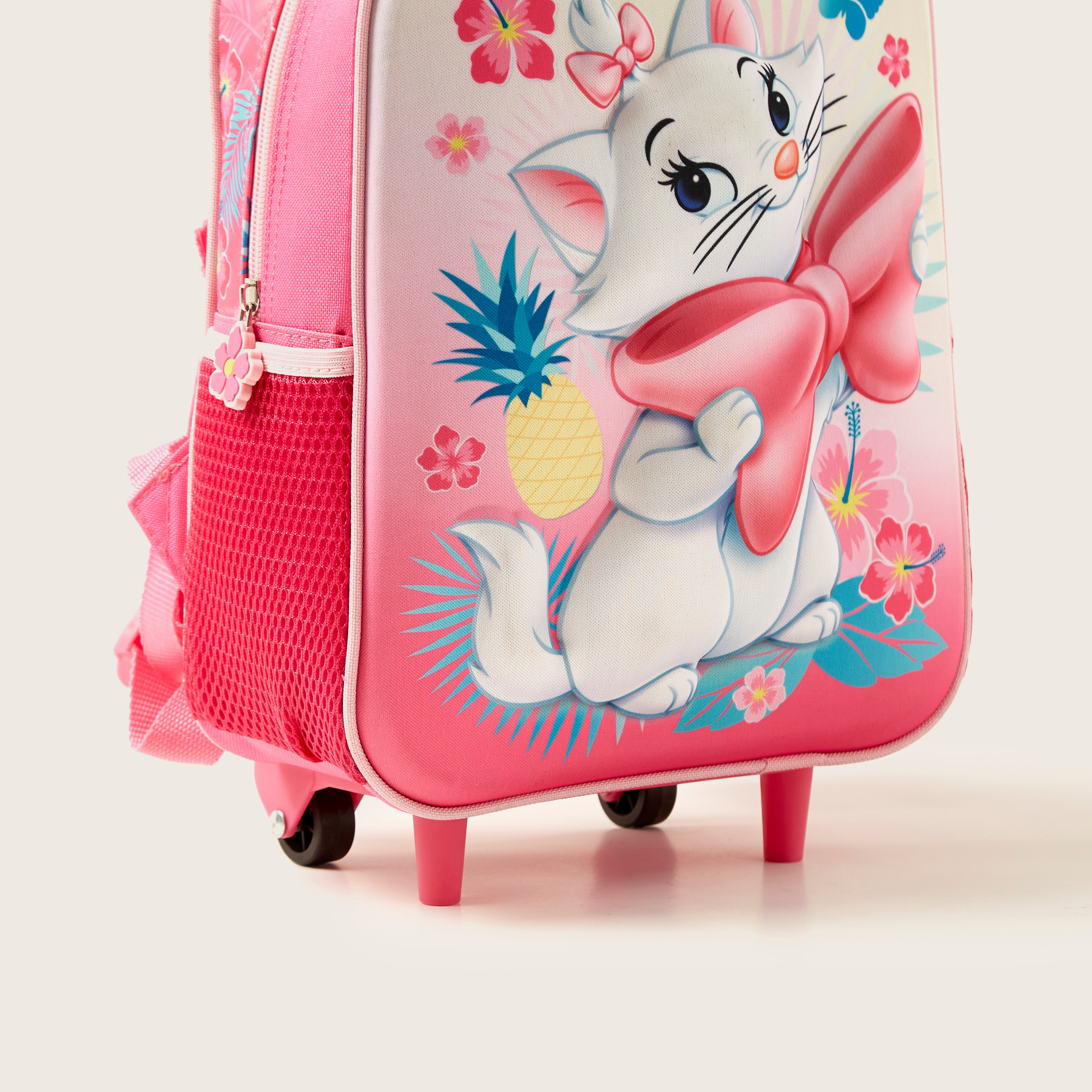 Disney Marie Print 3-Piece Trolley Backpack Set - 12 inches-school-bagsandbackpacks-trolleybags-image-4