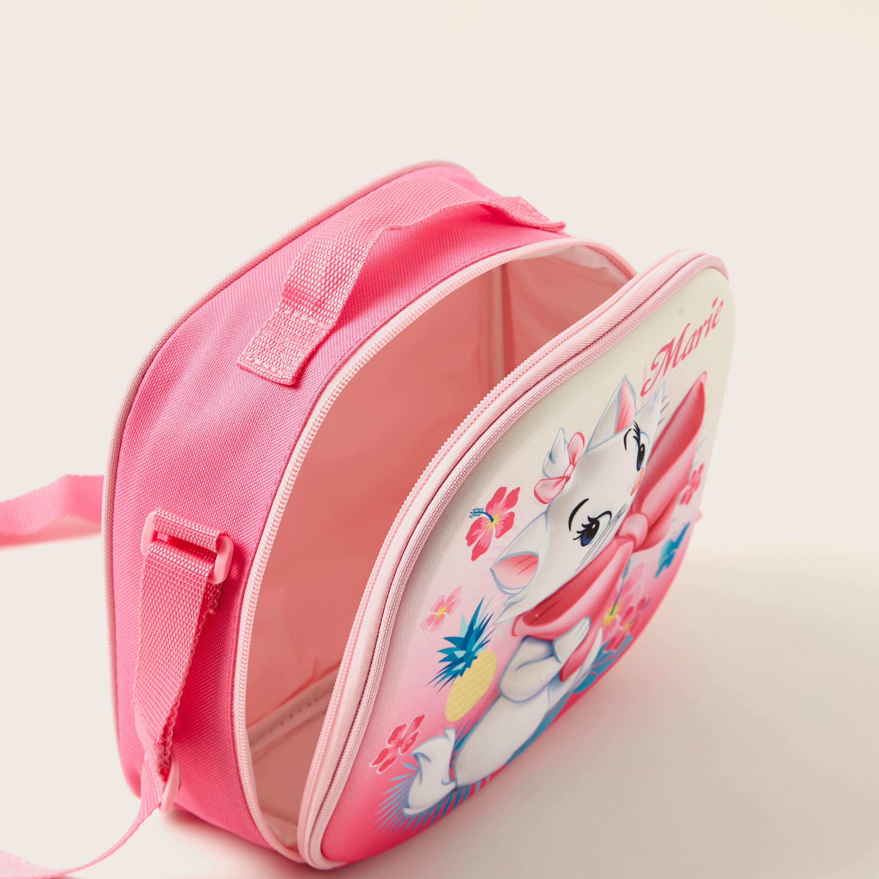 Disney Marie Print 3-Piece Trolley Backpack Set - 12 inches-school-bagsandbackpacks-trolleybags-image-8