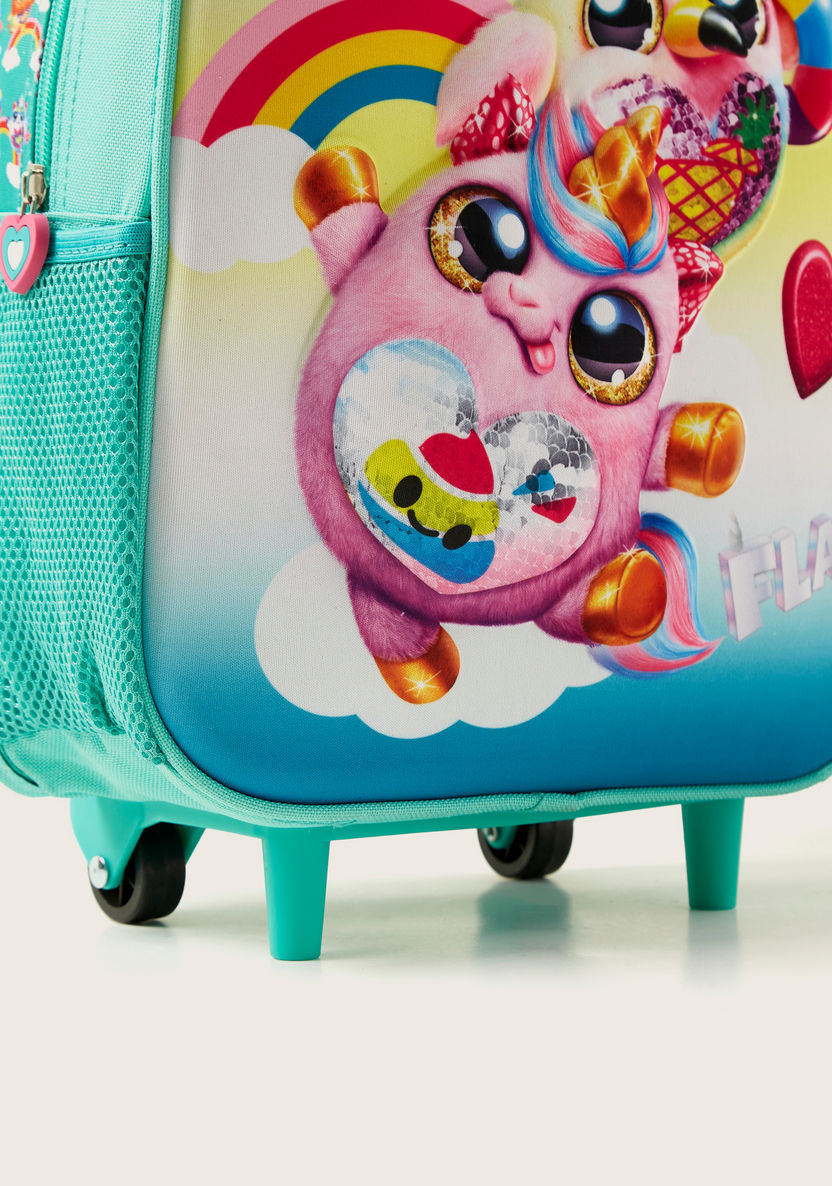 ZURU Printed 3-Piece Trolley Backpack Set - 12 inches-School Sets-image-3
