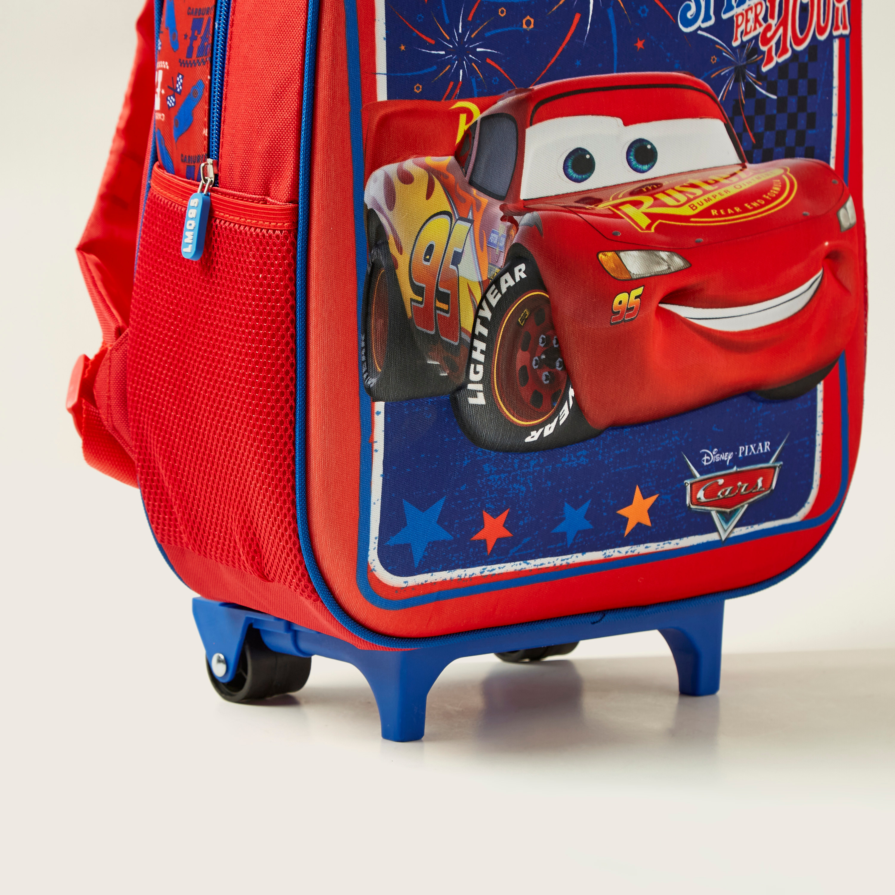 طقم شنط ظهر بعجلات 3 قطع بطبعات كارز من ديزني - 16 بوصة-school-bagsandbackpacks-trolleybags-image-4