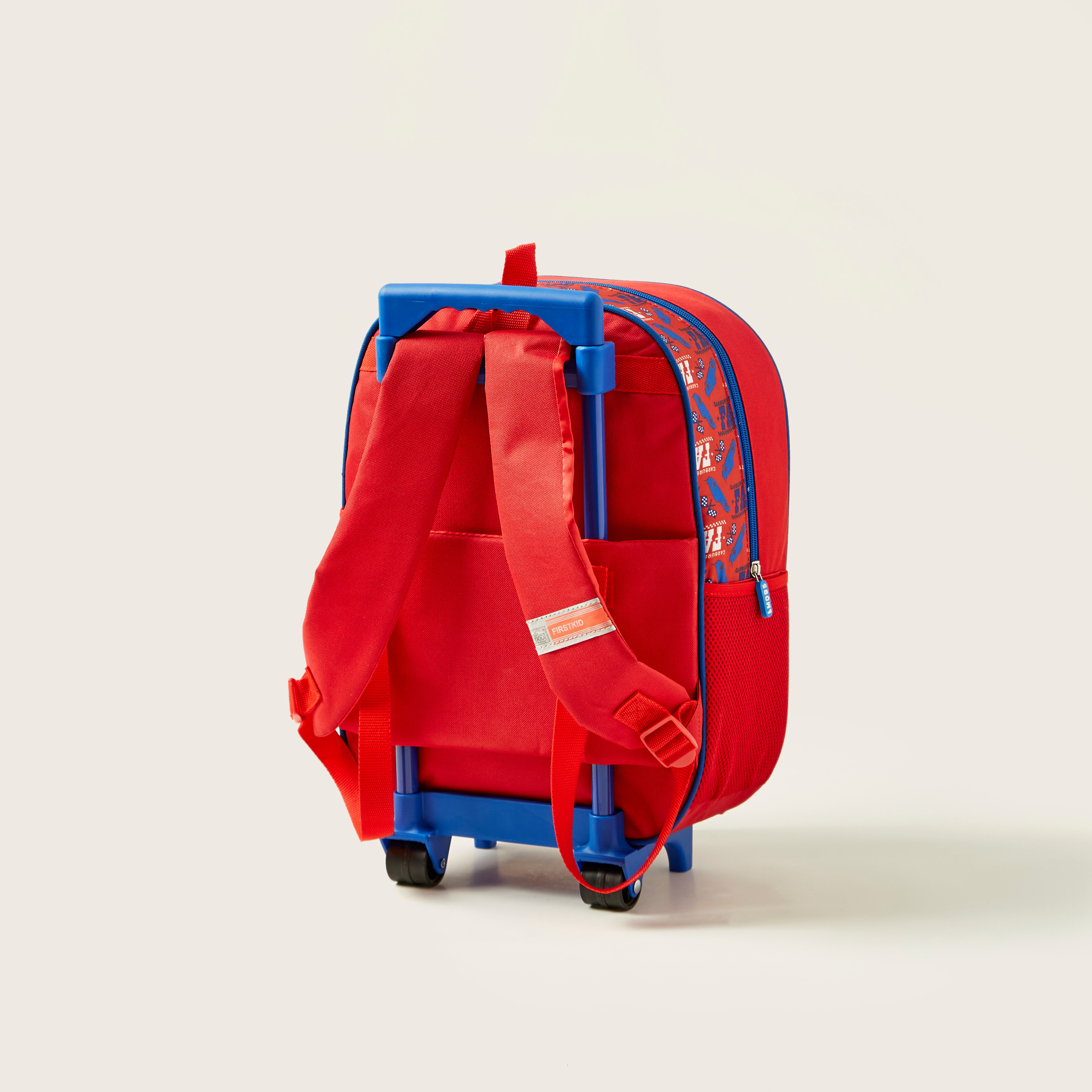 طقم شنط ظهر بعجلات 3 قطع بطبعات كارز من ديزني - 16 بوصة-school-bagsandbackpacks-trolleybags-image-5