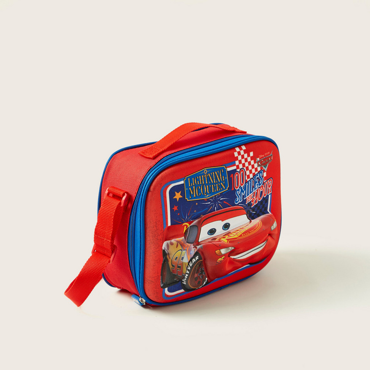 Disney Cars Print 3-Piece Trolley Backpack Set - 16 inches