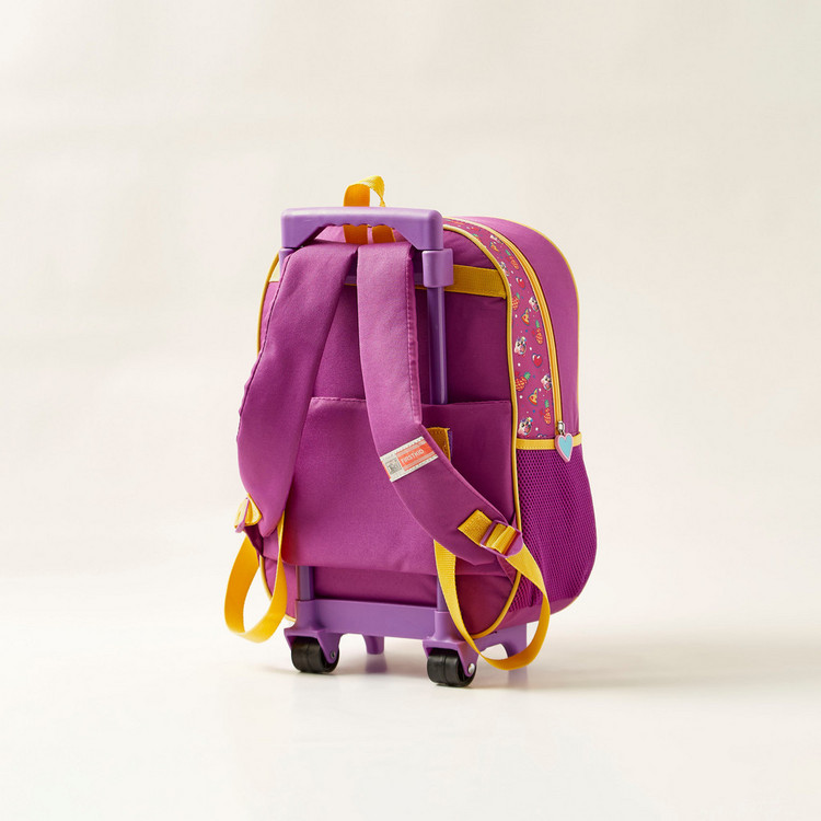 ZURU Printed 3-Piece Trolley Backpack Set - 16 inches