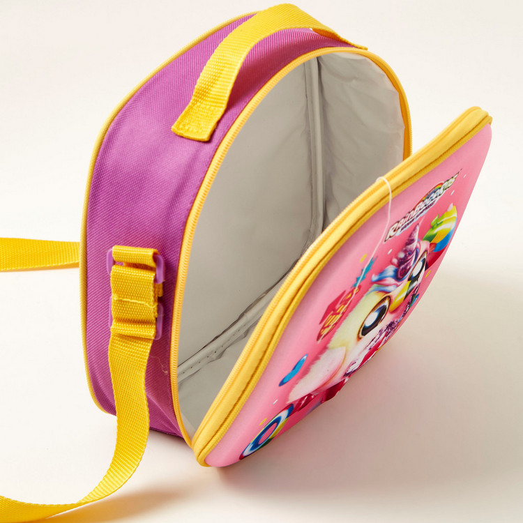 ZURU Printed 3-Piece Trolley Backpack Set - 16 inches