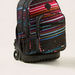 Toretto Printed Trolley Backpack with Pencil Case - 14 inches-Trolleys-thumbnail-3