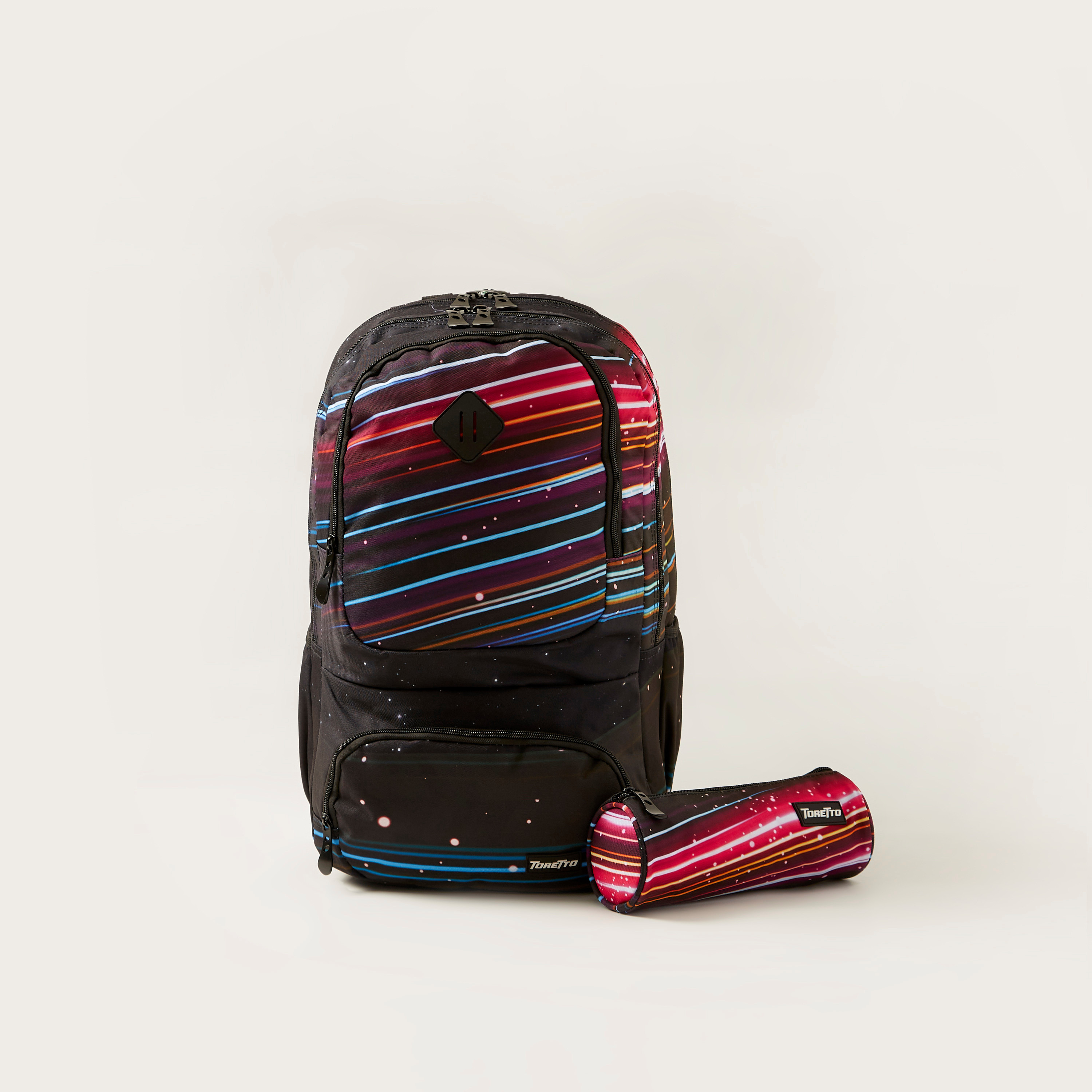 Toretto Printed Backpack with Pencil Case - 14 inches-school-bagsandbackpacks-backpacks-image-1