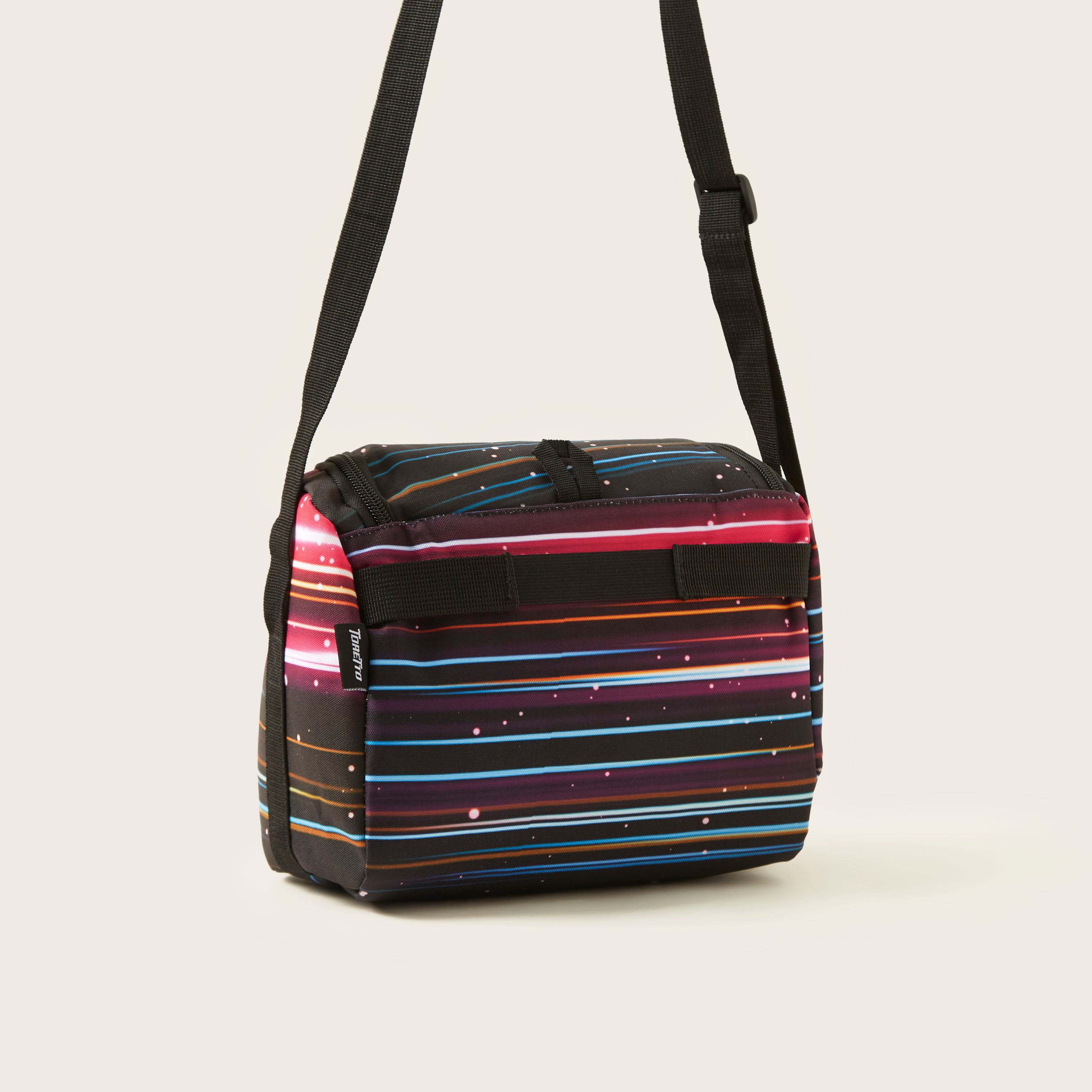 Toretto Printed Lunch Bag with Adjustable Straps and Zip Closure-school-lunchessentials-lunchbags-image-2