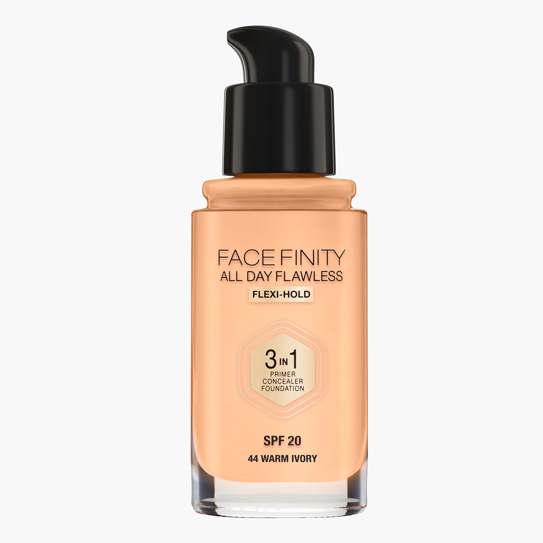 كريم أساس 3 في 1 فيس فينيتي أول داي فلولس من ماكس فاكتور - 30 مل-beautyandpersonalcare-makeup-face-foundations-image-1