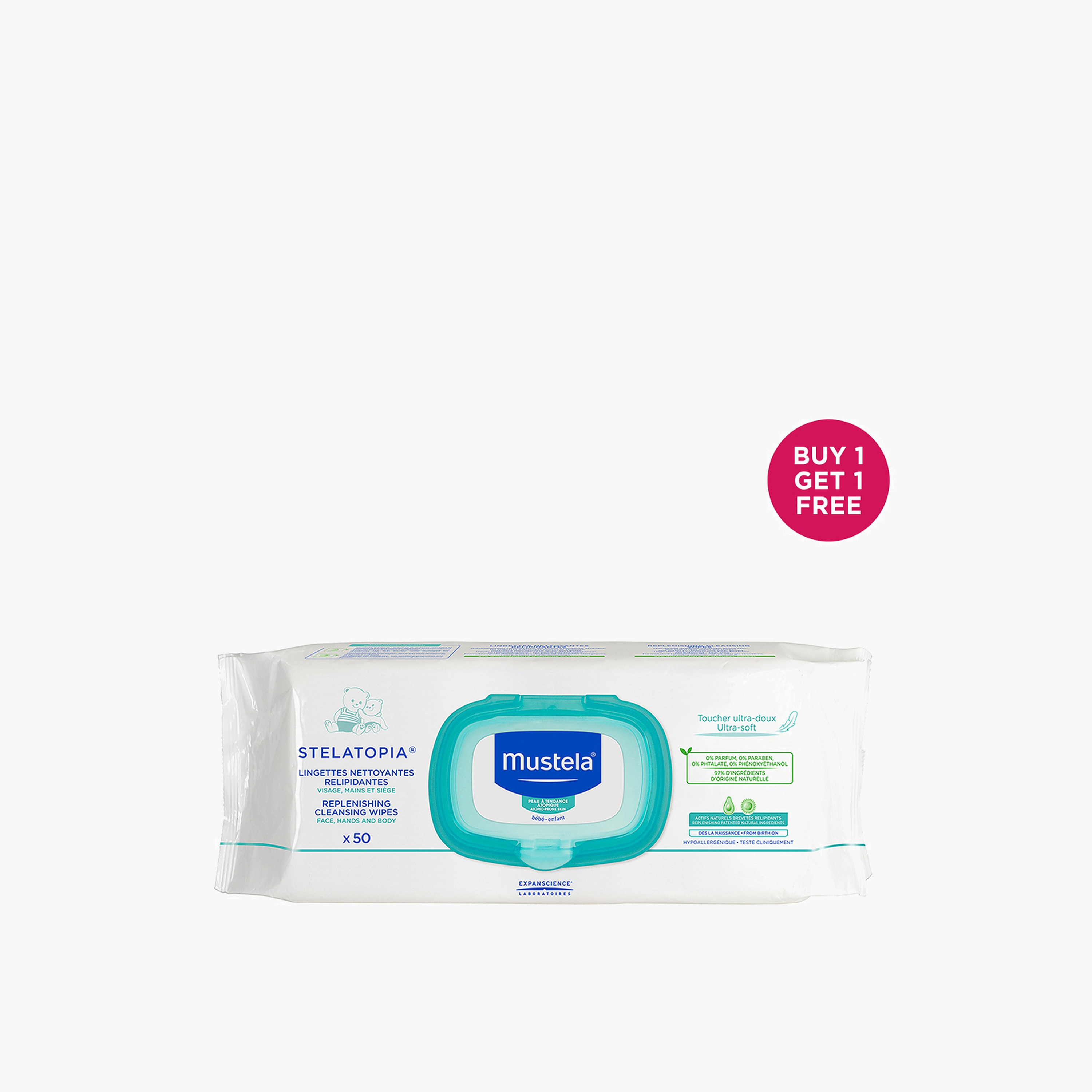 Mustela sales cleansing wipes