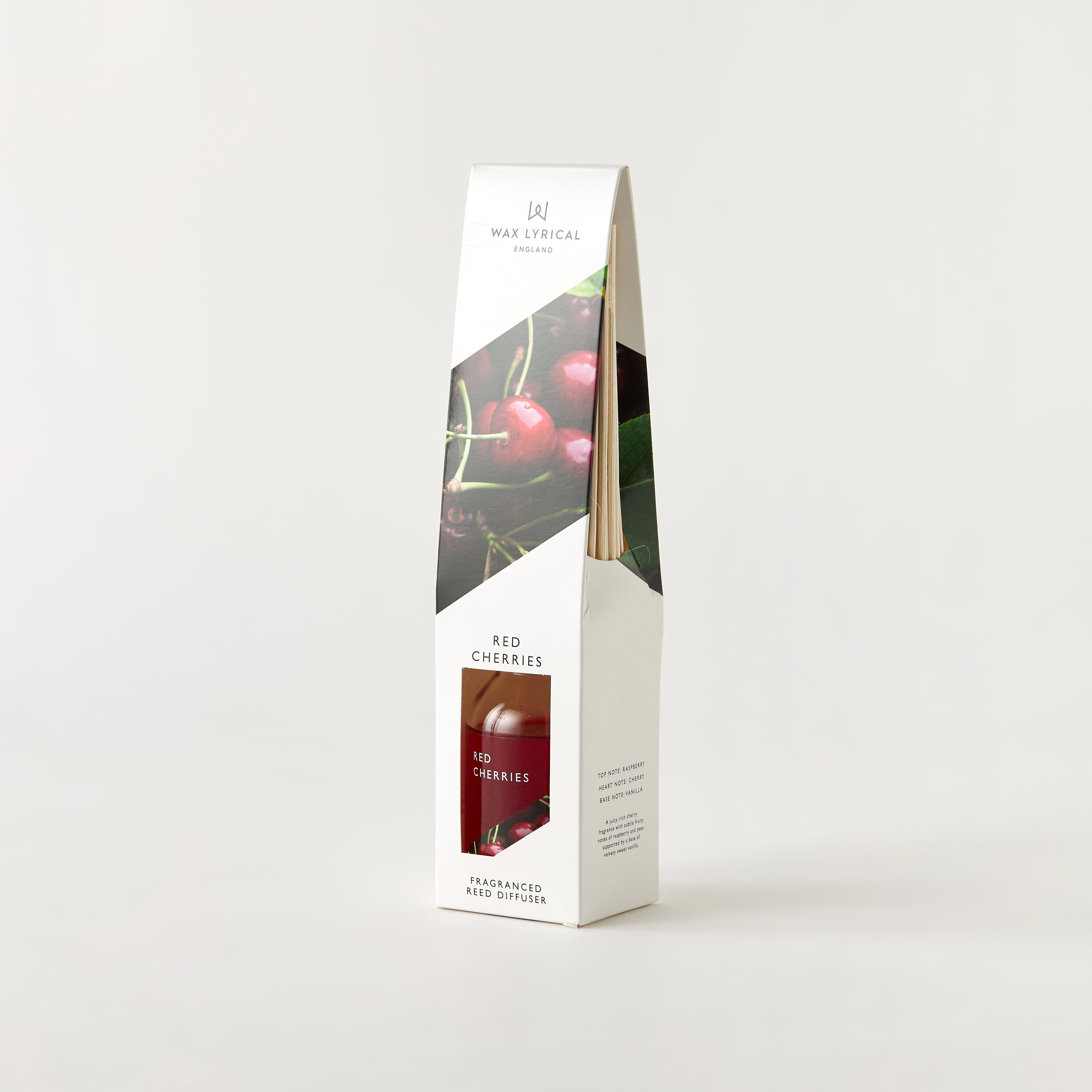 Wax Lyrical Red Cherries Scented Reed Diffuser - 100 ml-household-homefragrance-reeddiffusers-image-1