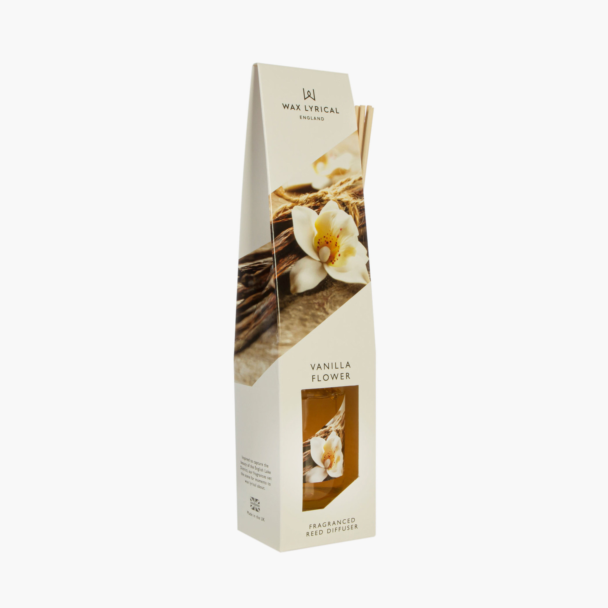 Wax Lyrical Vanilla Flower Reed Diffuser - 100 ml-household-homefragrance-reeddiffusers-image-3