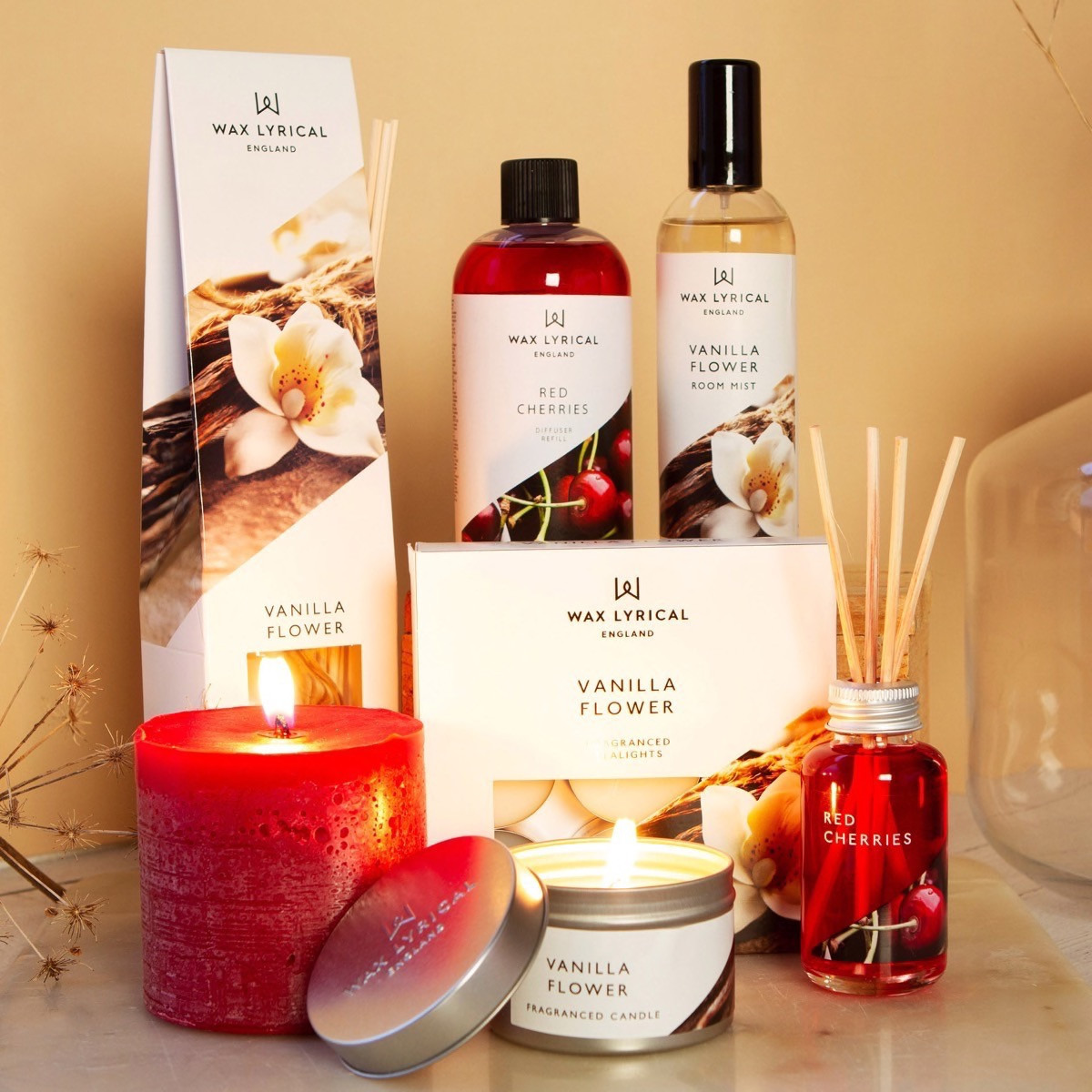 Wax Lyrical Vanilla Flower Reed Diffuser - 100 ml-household-homefragrance-reeddiffusers-image-4