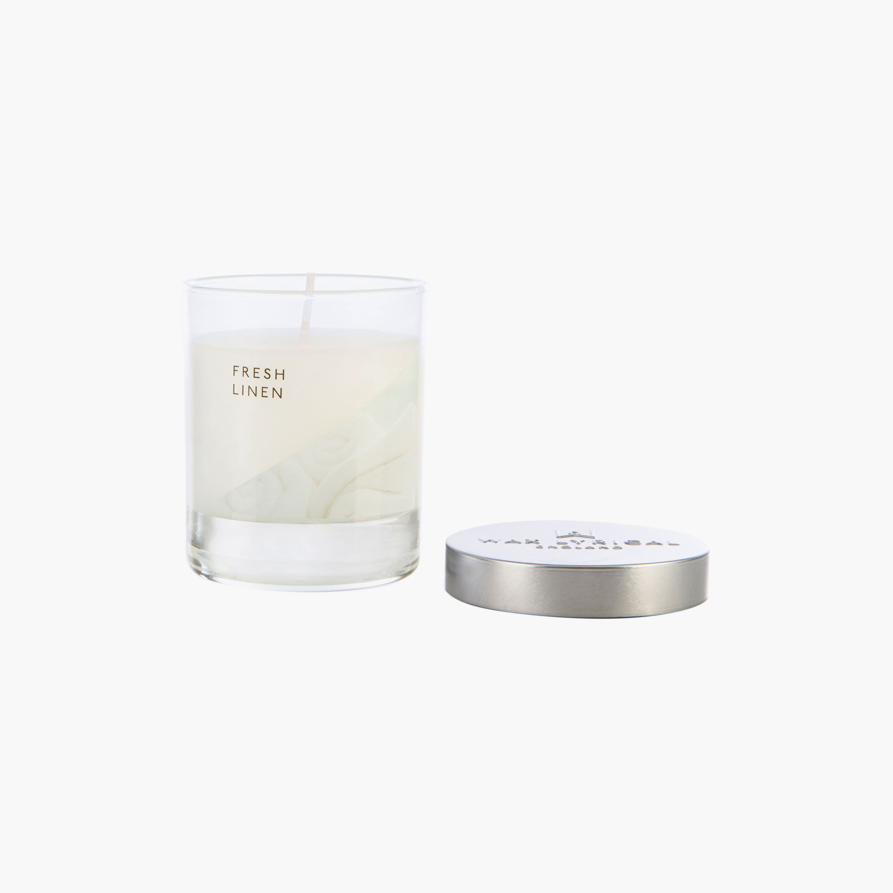 Wax Lyrical Small Jar Candle - Fresh Linen - 8 cms-household-homefragrance-candles-image-1