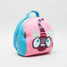 OOPS Textured Backpack with Applique Detail - 12 inches-Backpacks-thumbnail-1