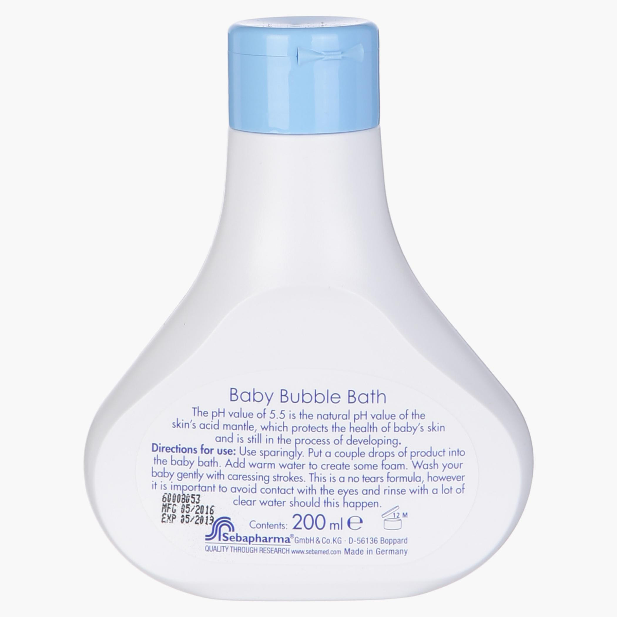 Sebamed Baby Bubble Bath - 200 ml-baby-bathandcare-hairbodyskincare-image-2