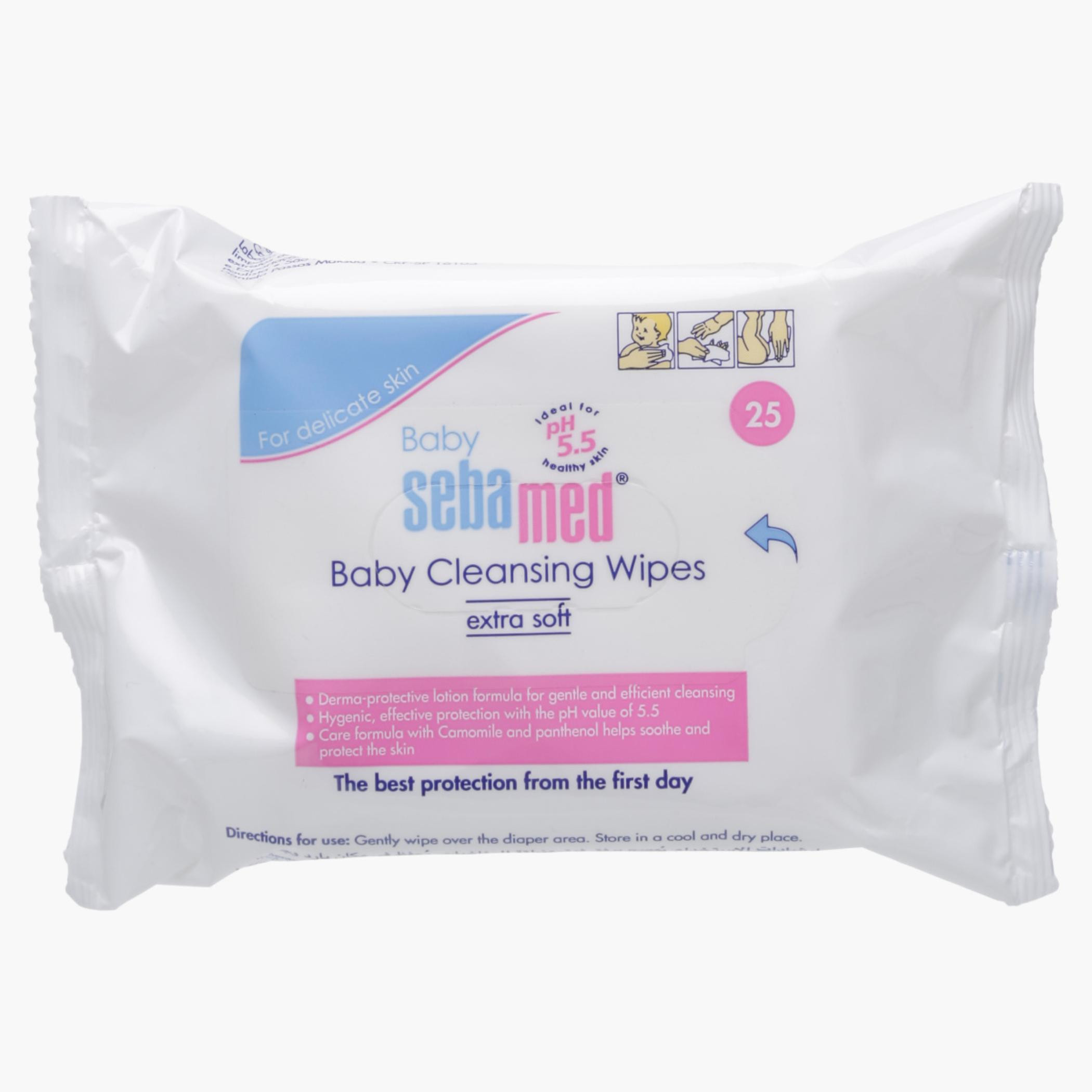 Sebamed Baby Wipes-baby-diapering-babywipes-image-2