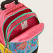 Becool Floral Embroidered and Print Trolley Backpack - 18 inches-Trolleys-thumbnail-5