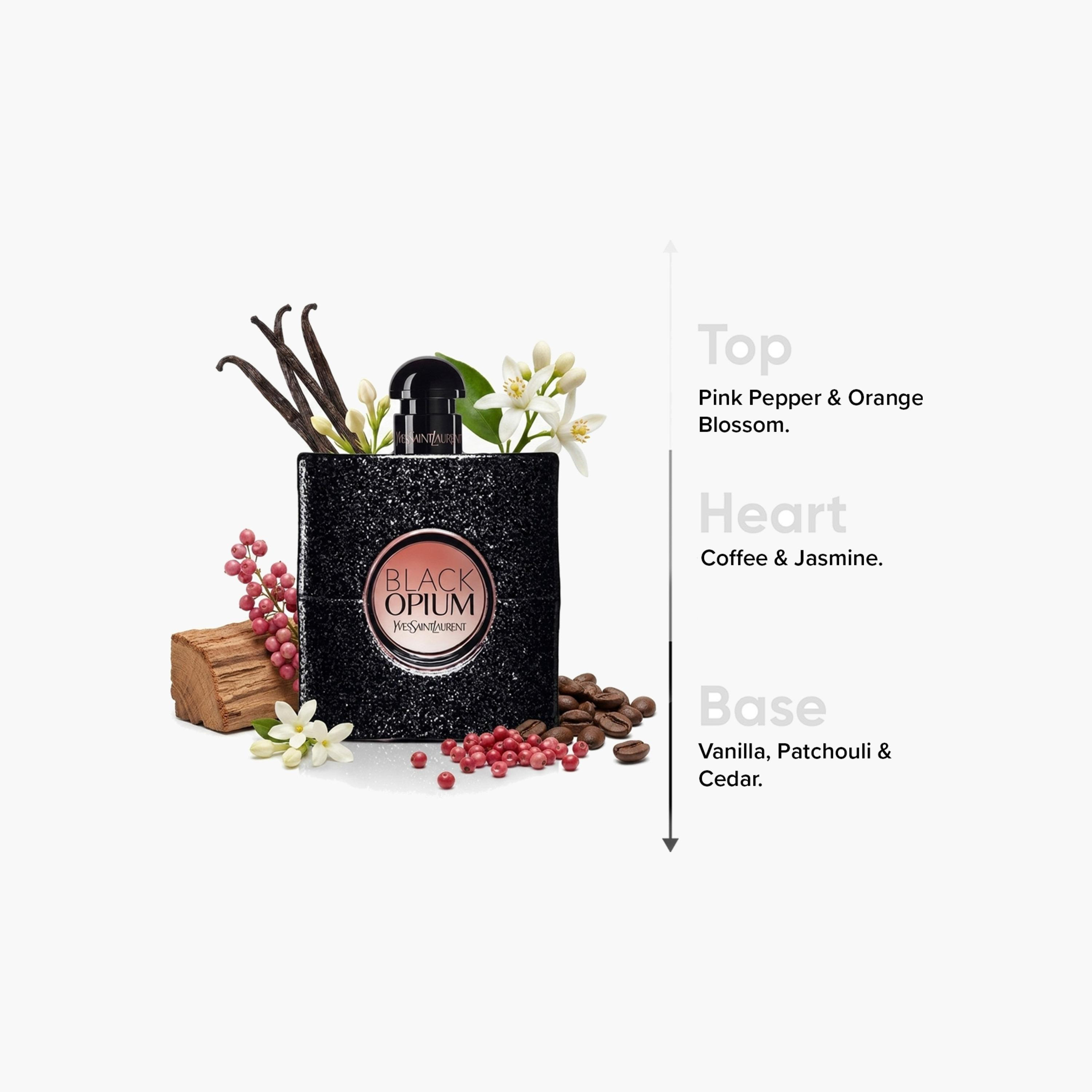 Yves Saint Laurent Black Opium Eau de Parfum Natural Spray for Women - 90 ml-beautyandpersonalcare-fragrance-women-image-4