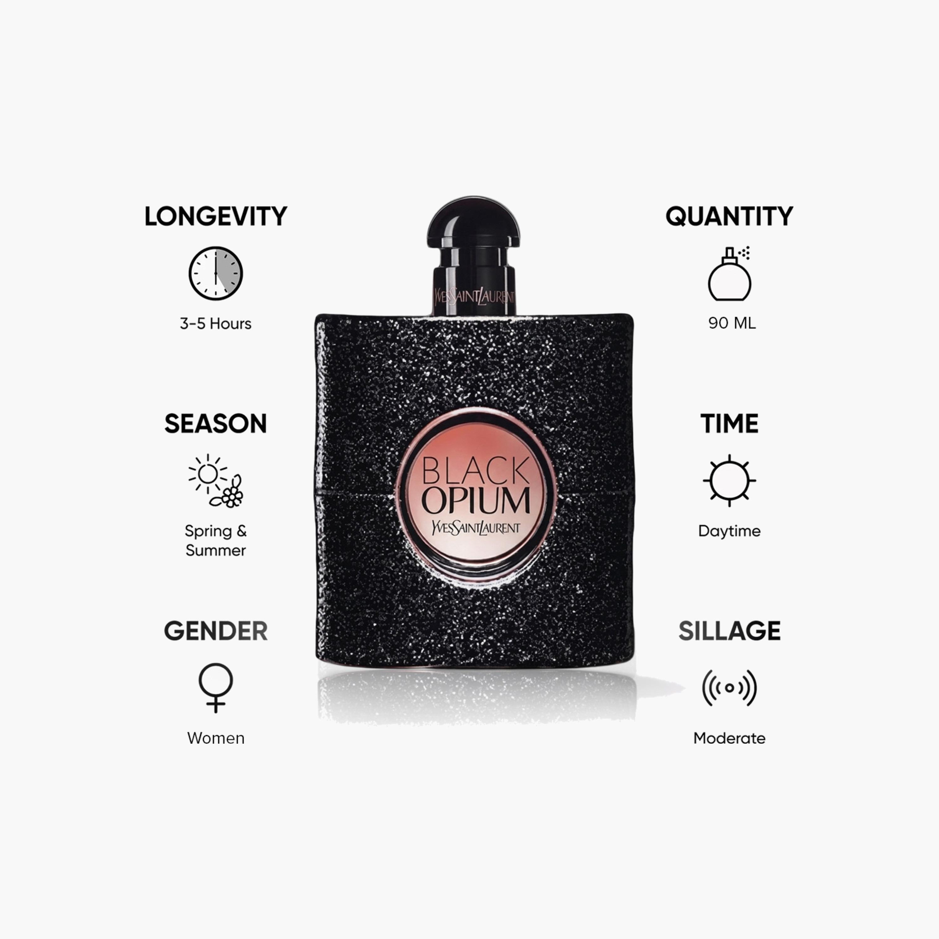 Yves Saint Laurent Black Opium Eau de Parfum Natural Spray for Women - 90 ml-beautyandpersonalcare-fragrance-women-image-5