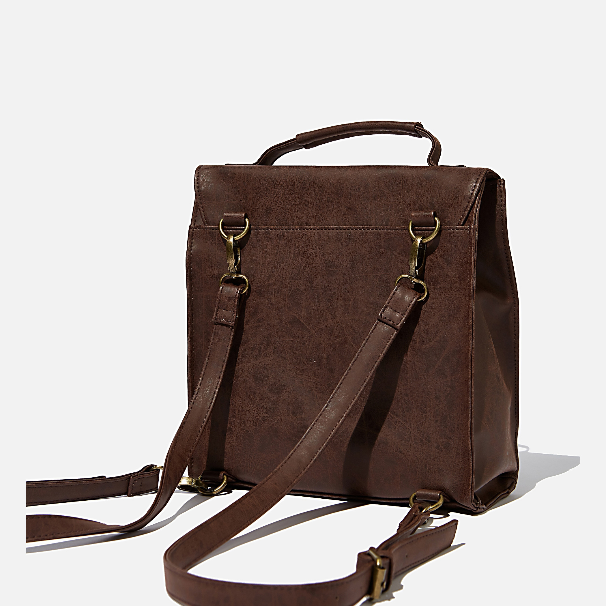 Typo buffalo satchel sales backpack