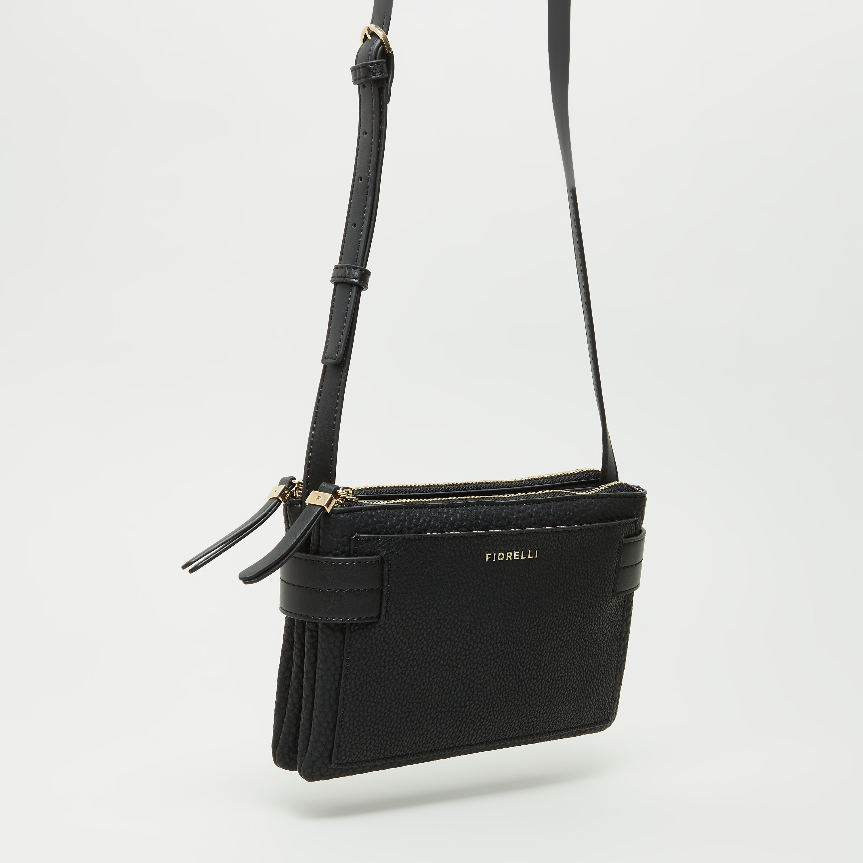 Buy Women s FIORELLI Brie Satchel Crossbody Bag with Adjustable Sling Strap Online Centrepoint Qatar