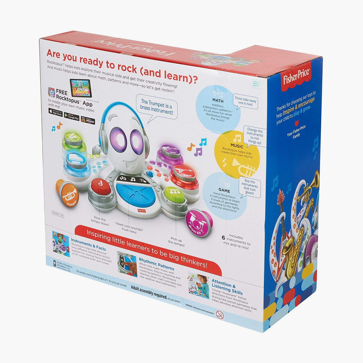 Buy Fisher Price Rocktopus Activity Toy Online Babyshop UAE