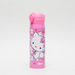 Charmmy Kitty Print Water Bottle with Flip Cap-Water Bottles-thumbnail-0